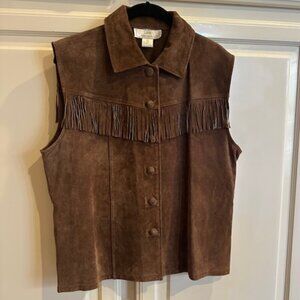 Suede Jacket/Vest - Size L